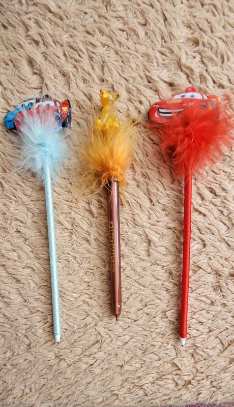 Perá s postavičkami 3x,