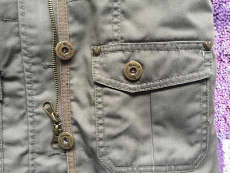 Predĺžená štýlová bundička pre dievča, veľ.122, dopodopo,122