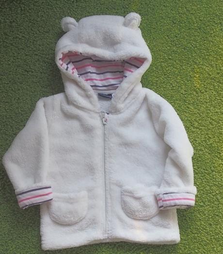 Teplučká mikina, min. nosená, lupilu,92