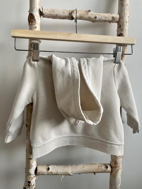 Béžová mikina gap s kvetovaným motívom, gap,74