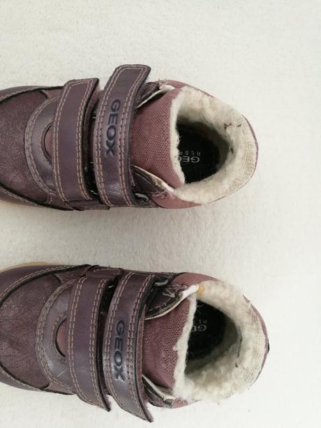 Zateplené topánky, geox,21