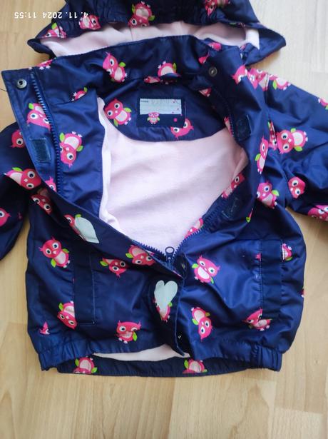Prechodná bunda pre dievčatko 98/104, 98