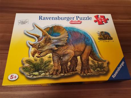 Puzzle dinosaurus/triceratops 72 dielikov, 