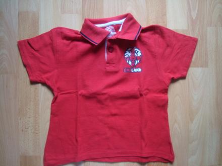 Cervene tricko - england, 116