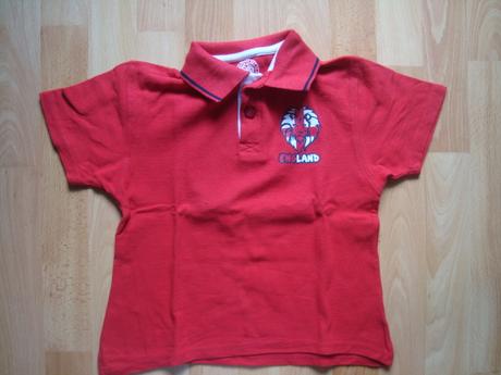 Cervene tricko - england, 116