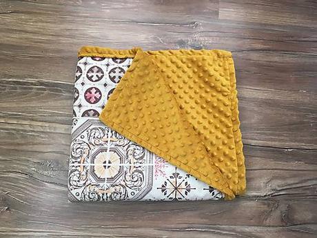 Handmade deka minky,