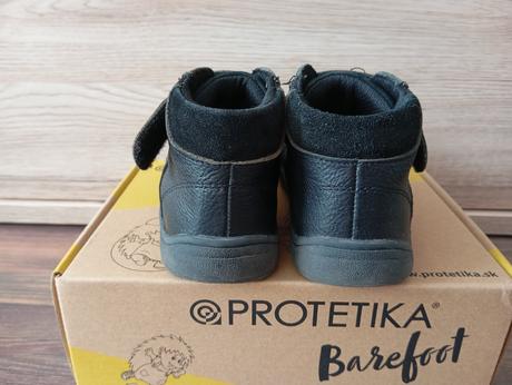 Barefoot členkové topánky protetika gerka black 28, protetika,28