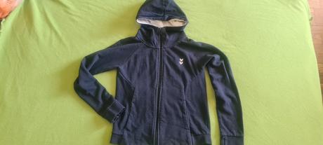 Tepláková mikina s kapucou, hummel,152
