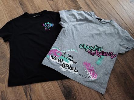 2 tricka s kratkym rukavom, pepperts,134