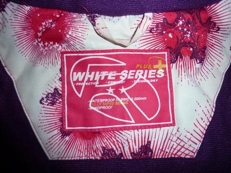 Dievčenská lyžiarska bunda rodeo limitovaná edícia, 122