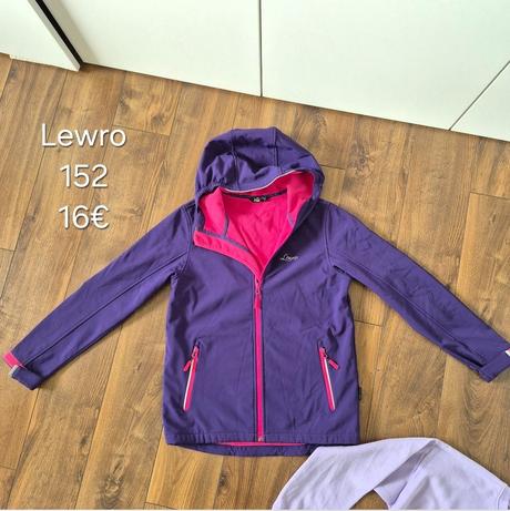 Bunda prechodná softshelova, lewro,152