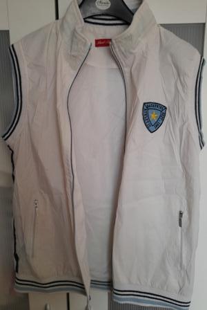 Biela športova vesta 40, l