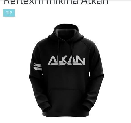 Mikina alkan, slazenger,l
