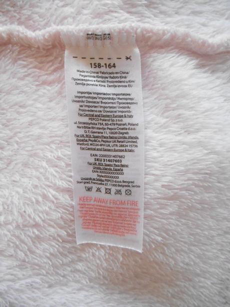 Župan s kapucňou veľ.158/164, 158