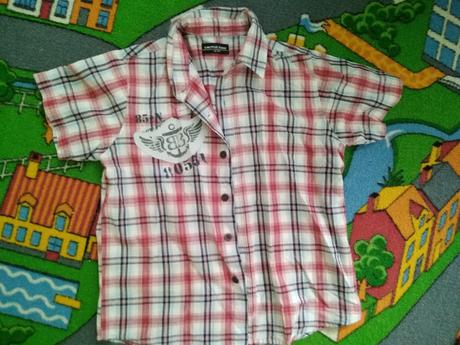 Letná kockovaná košeľa, 128