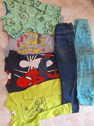 Tricka, rifle, teplaky, balik 116, coccodrillo,116