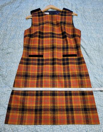 Vlnené šaty na zimu, l