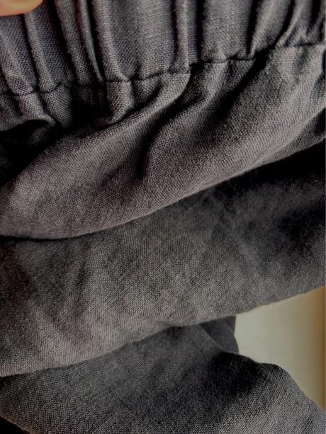 Ľanové nohavice ninja retzer, l