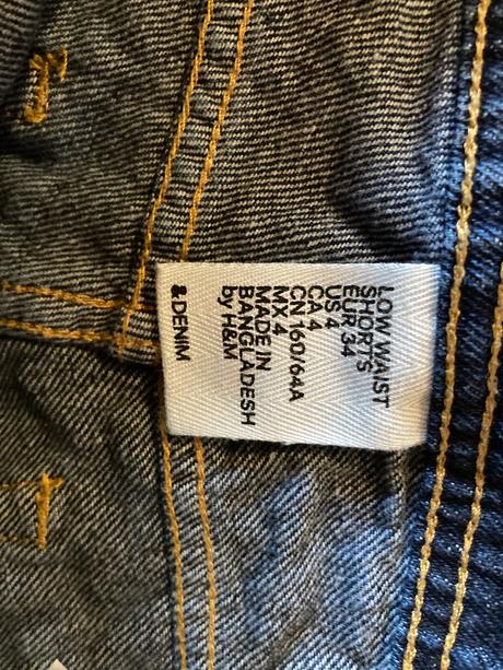 Kraťasy h&m, h&m,34