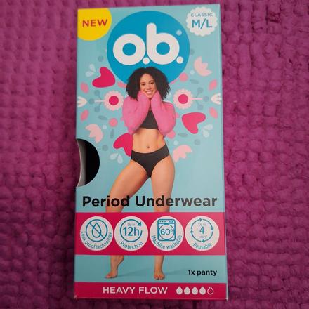 Menštruačné nohavičky, l