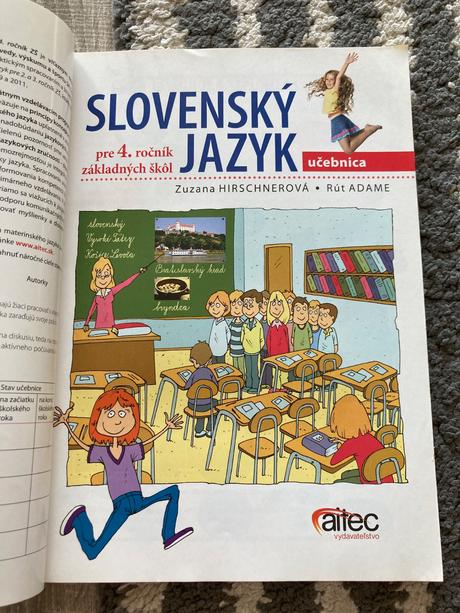 Slovenský jazyk pre 4. ročník učebnica (2013),