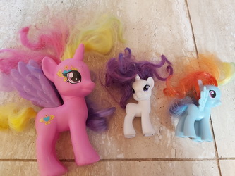 Koníky s farebnými vlasmi, 