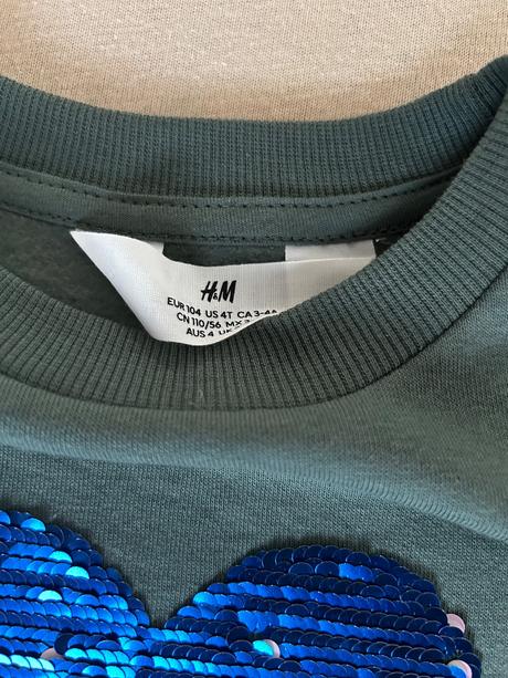 Mikina h&m, h&m,104