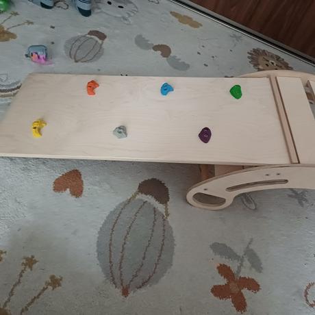 Lezecký oblúk a šmykľavka/rebrík pre bábätko,