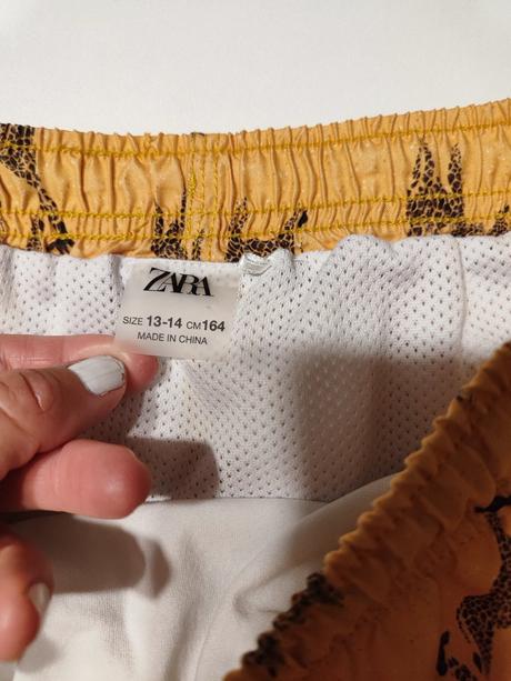 Kuracie šortky, zara,164
