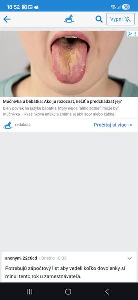 Musia byť fotky detských jazykov na fóre?