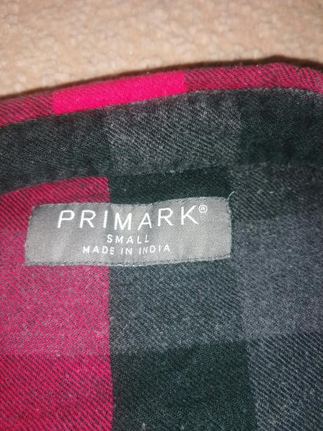 Károvaná košeľa, primark,s