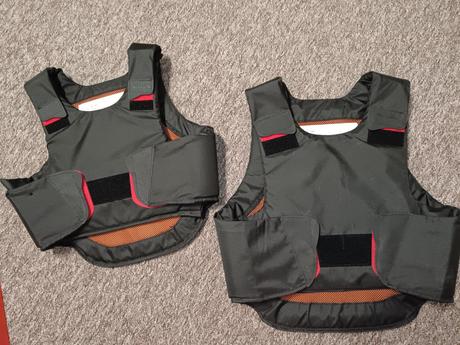 Detské jazdecké ochranné vesty, 