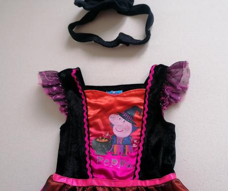 Peppa pig čarodejnica - exkluzívny kostým veľ. 98,
