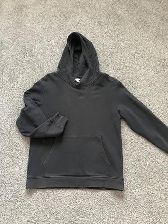 H&m mikina čierna, h&m,158