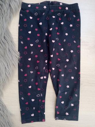 Dievčenské legíny so srdiečkami a hviezdami, 92