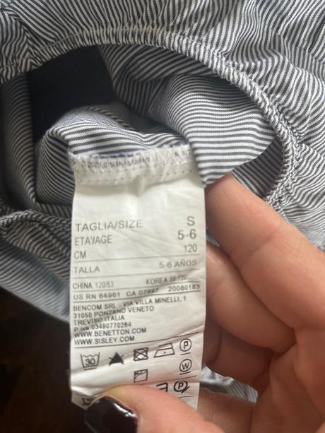 Košelové body pre dievča benetton, benetton,s