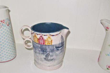 Džbán - námornícky, keramika, 