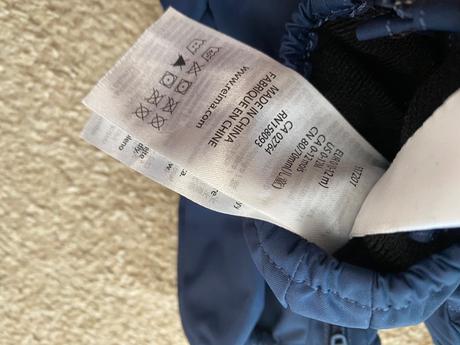 Zimné rukavice reima tassu 1, 80/86/92, reima,80