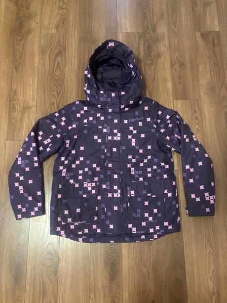 Fialova lyziarska bunda, crivit,146