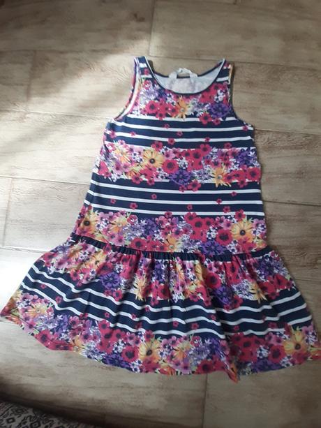 Dievč.šaty122, h&m,122