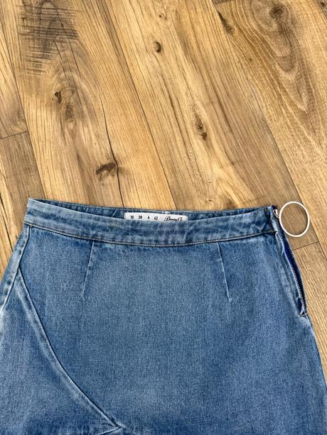 Rifľova suknička, denim co,m