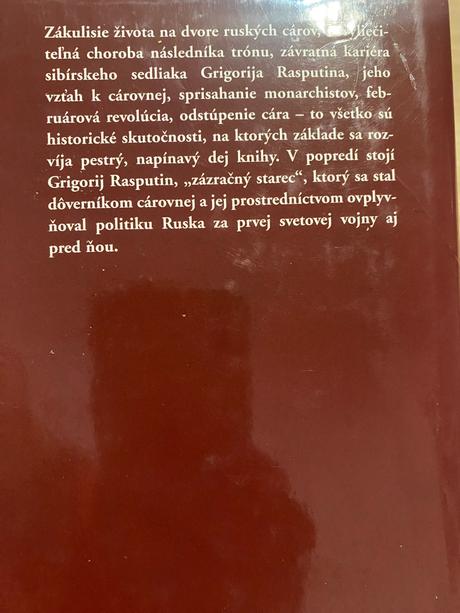 Rasputin a cárovná zázračný starec ktorý, ovplyvňo,