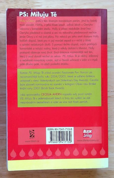 Ps miluju tě , cecelia ahern ,