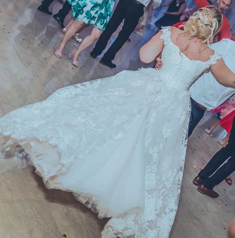 Svadobné šaty 40-44 irian sam - šperky zadarmo, 40