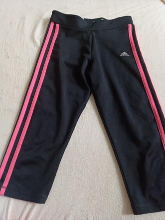 Trojštvrťové leginky climalite, adidas,140