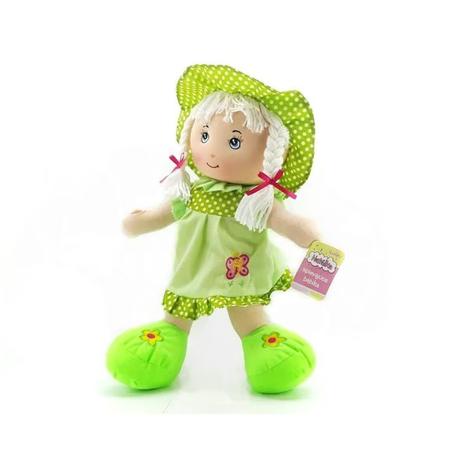 Spievajúca bábika 52cm zelená,
