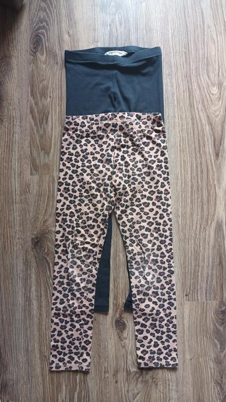 Dvoje leginky, h&m,128