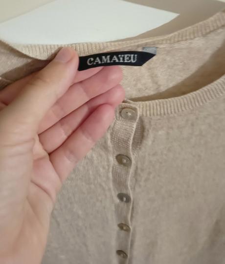 Béžový svetrík camaieu, camaieu,s
