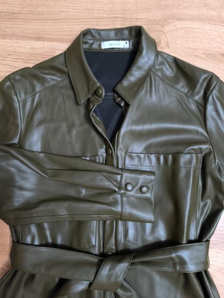 Dámska koženková košeľa, reserved,34