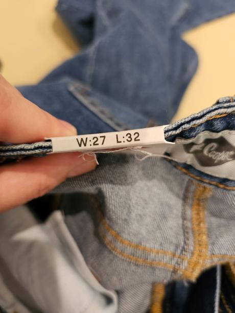 Rifle s vysokym pasom mom fit w27 l32, lee cooper,s